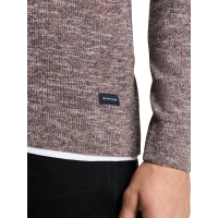 Tom Tailor Trui Olive Red White